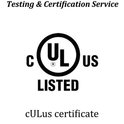 Βόρεια Αμερική CULus Δοκιμές και Πιστοποίηση UL2054; UL1642; UL61558; UL62368